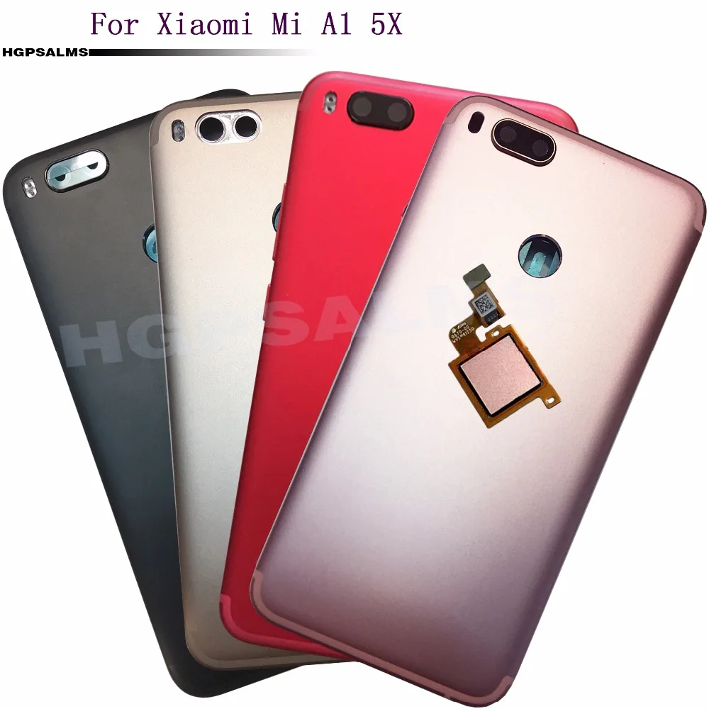 Для Xiaomi Mi A1 5X задняя крышка батарейного отсека с кнопкой громкости питания камеры
