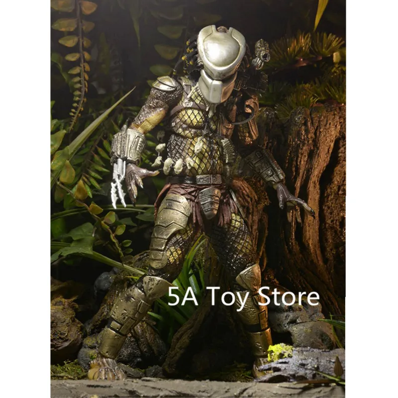 Хищники от компании NECA Jungle Hunter P1 ПВХ фигурка Коллекционная модель игрушки 18 см