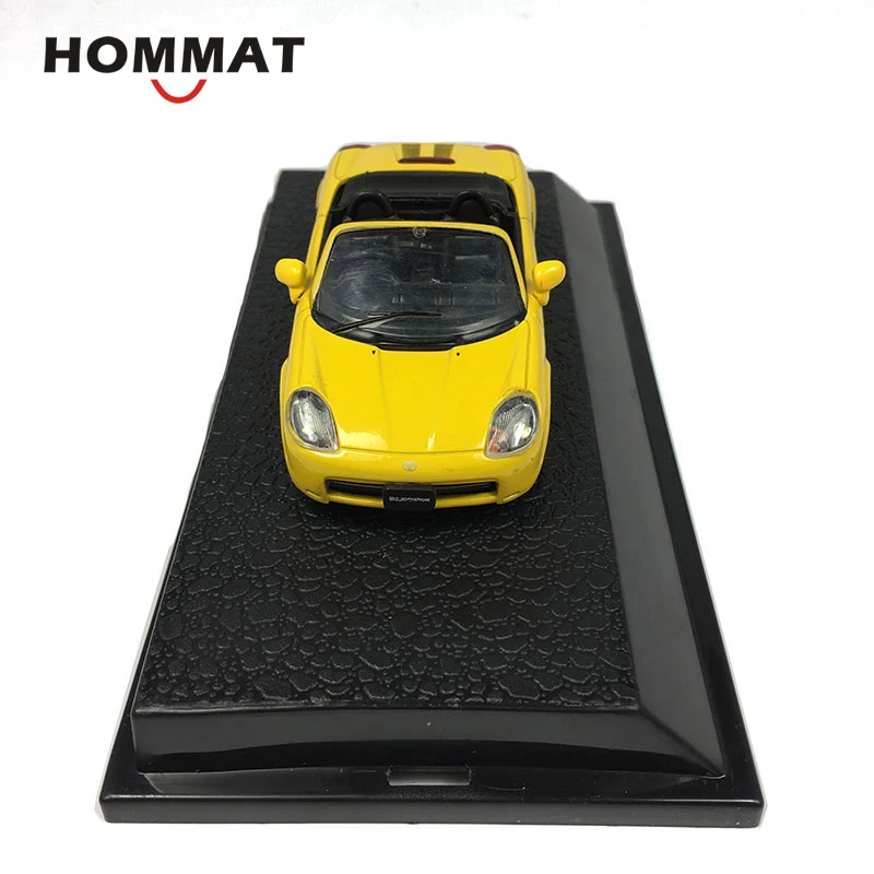 HOMMAT Simulation 1/43 Toyota MR2 конвертируемая спортивная модель автомобиля литая модель игрушечного автомобиля Коллекционная модель автомобиля игрушки для детей