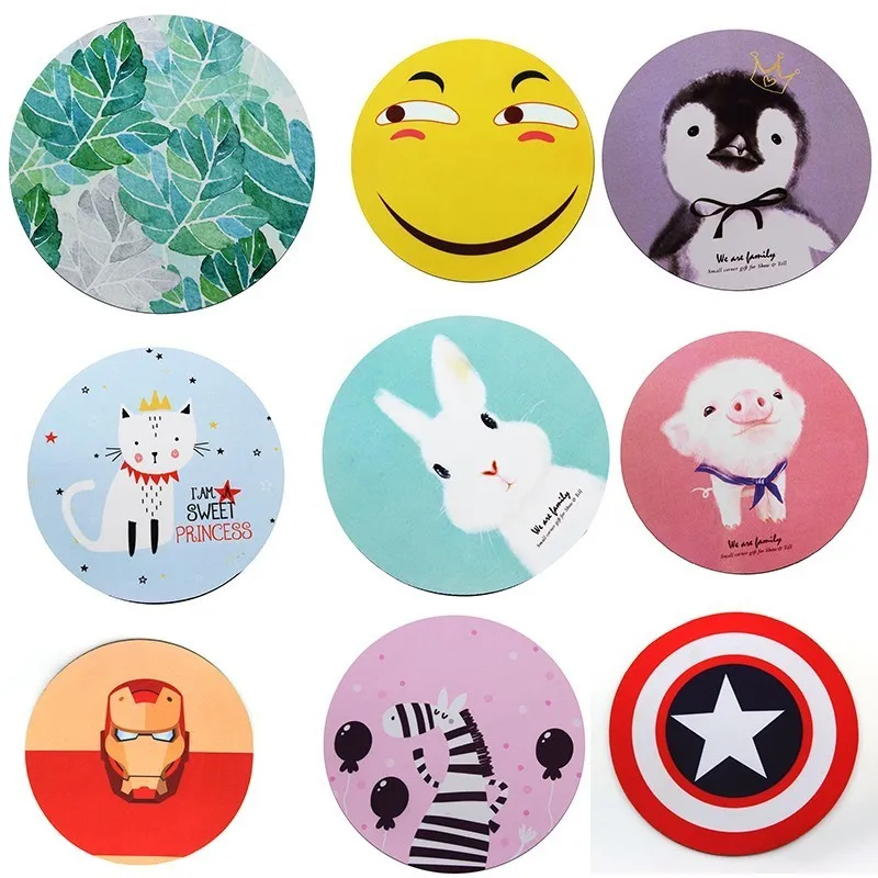 

CHYI Iron Man Cute Gaming Mouse Pad Captain America Creative Cartoon Large Mousepad Anime Gamer Gifts Mousepad For Marvel Lover