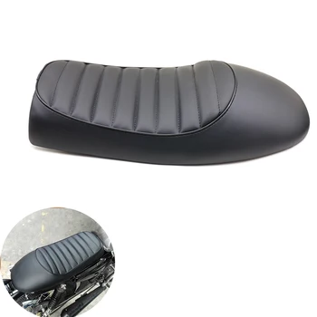 

evomosa Seat for CB350 CB400 CB750 SR400 SR500 XJ CL100 CL125S CL175 KZ550 Saddles Motorcycle Vintage Flat Scramble Cafe Racer