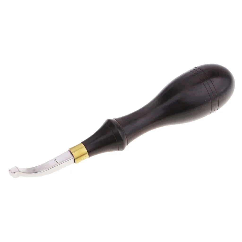 1-2.5mm Leathercraft Edge Beveler Skiving Craft for Hand Made Leather Tools DIY