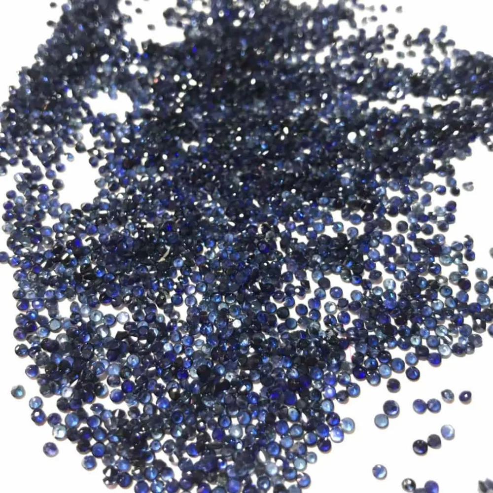 

natural dark blue sapphire gemstone 100% real sapphire loose gemstone deliver at random