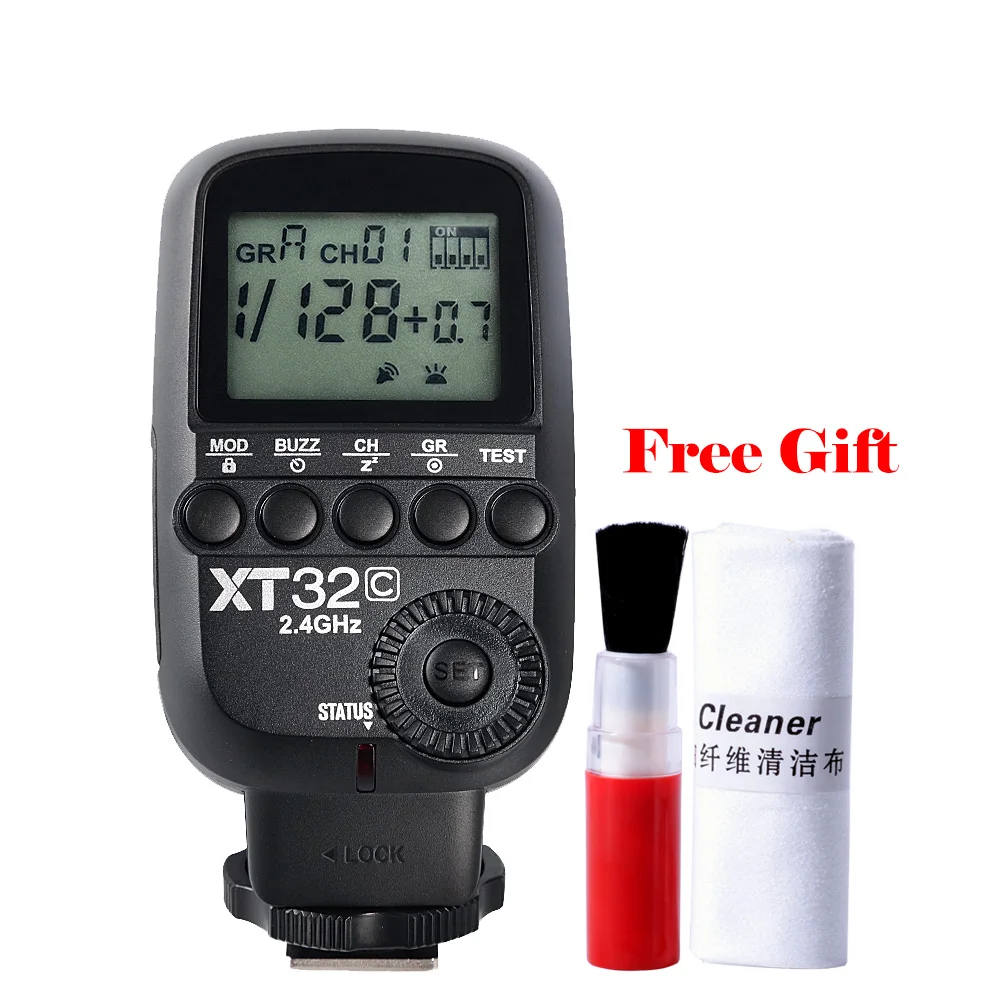 Godox XT32 C XT32C 2.4G Wireless Power Control Flash Trigger High Speed