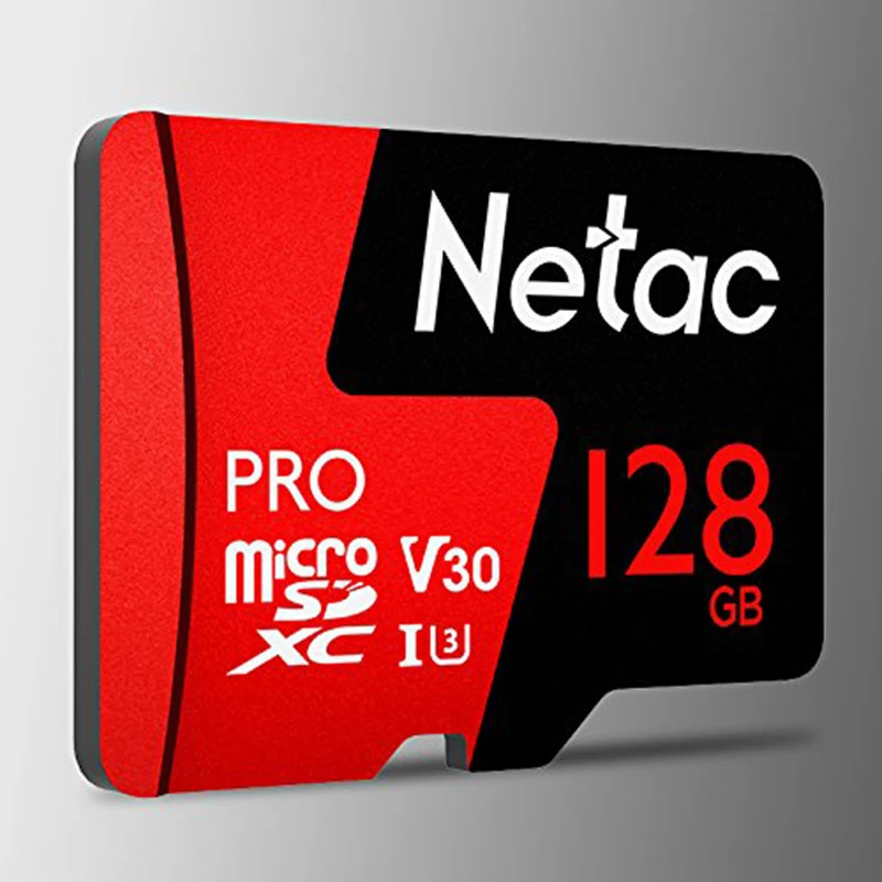 Netac P500 Pro 128 Гб 64 ГБ 32 16 TF карта U3 V30 Micro SD компьютерная видеокарта до 100 МБ/с./с