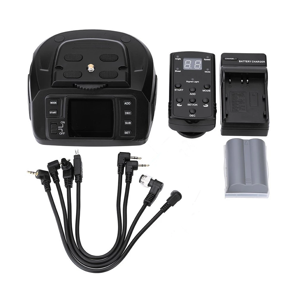 Automatic Tripod Ballhead AD-10 Panoramic Head Electronic Camera 360 Degree Tripod Heads for Canon/