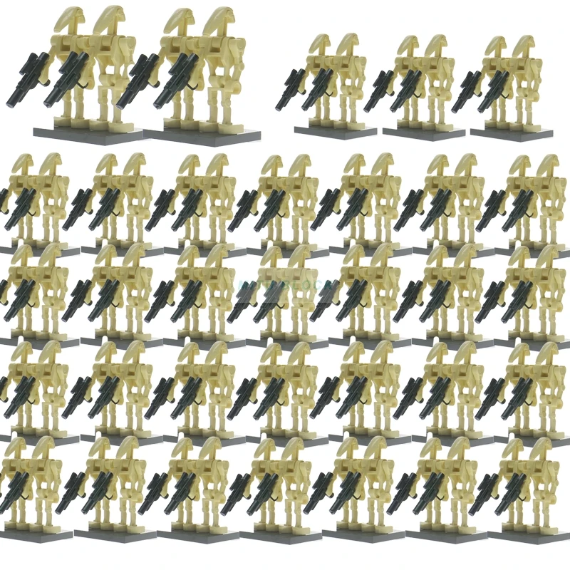 

100Pcs/Lot Star Wars Super Battle Droid Ro-Gr K2So Figures Starwars Model Set Building Blocks Brick Toys For Children