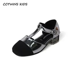 CCTWINS детская обувь весна 2019 г. модная одежда для девочек принцессы вечерние на среднем каблуке балетки танцевальная обувь Мэри Джейн