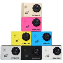 New Arrival SOOCOO C30 WiFi Sports Action Camera Full HD 1080P 170 Angle 2.0 inch LCD NTK96660 Mini Waterproof Sports DV