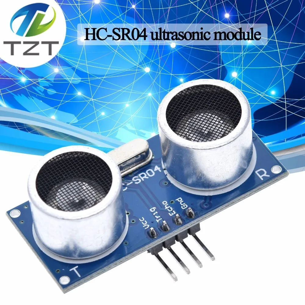TZT HC SR04 HCSR04 в мир ультразвуковой детектор волн дальномер модуль датчик расстояния