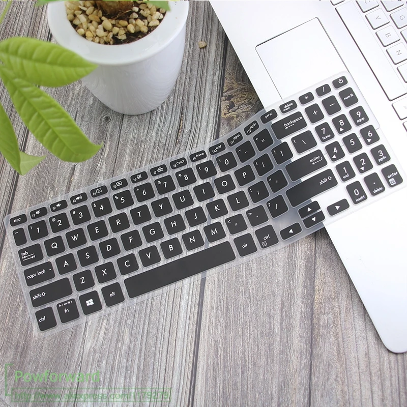 17 inch Silicone Keyboard Cover skin For Asus VivoBook X712FL X712FB