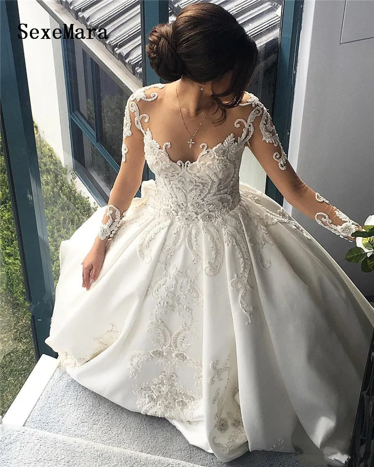 long-sleeve-2017-wedding-dresses-lace-applique
