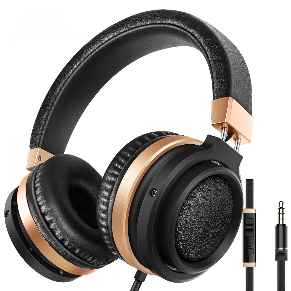 Sound Intone C9 Big Headphones with HD Mic. Stereo Bass Auriculares