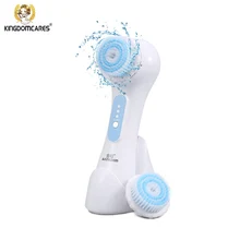 KINGDOM CARES Ultrasonic Facial Cleansing Brush For Face Deep Pores Electric Cleaning Massager Exfoliator Scrubber Skin KD-3033S