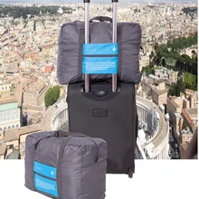 1 шт. сумка для путешествий модная Водонепроницаемая нейлоновая складная сумка для деловых поездок большая емкость высокое качество ручная сумка для багажа для женщин и мужчин