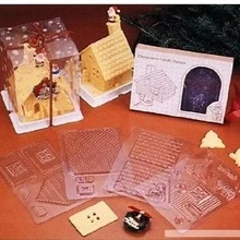 3d формы для шоколада, форма для дома(для рождественского дома, форма для шоколада