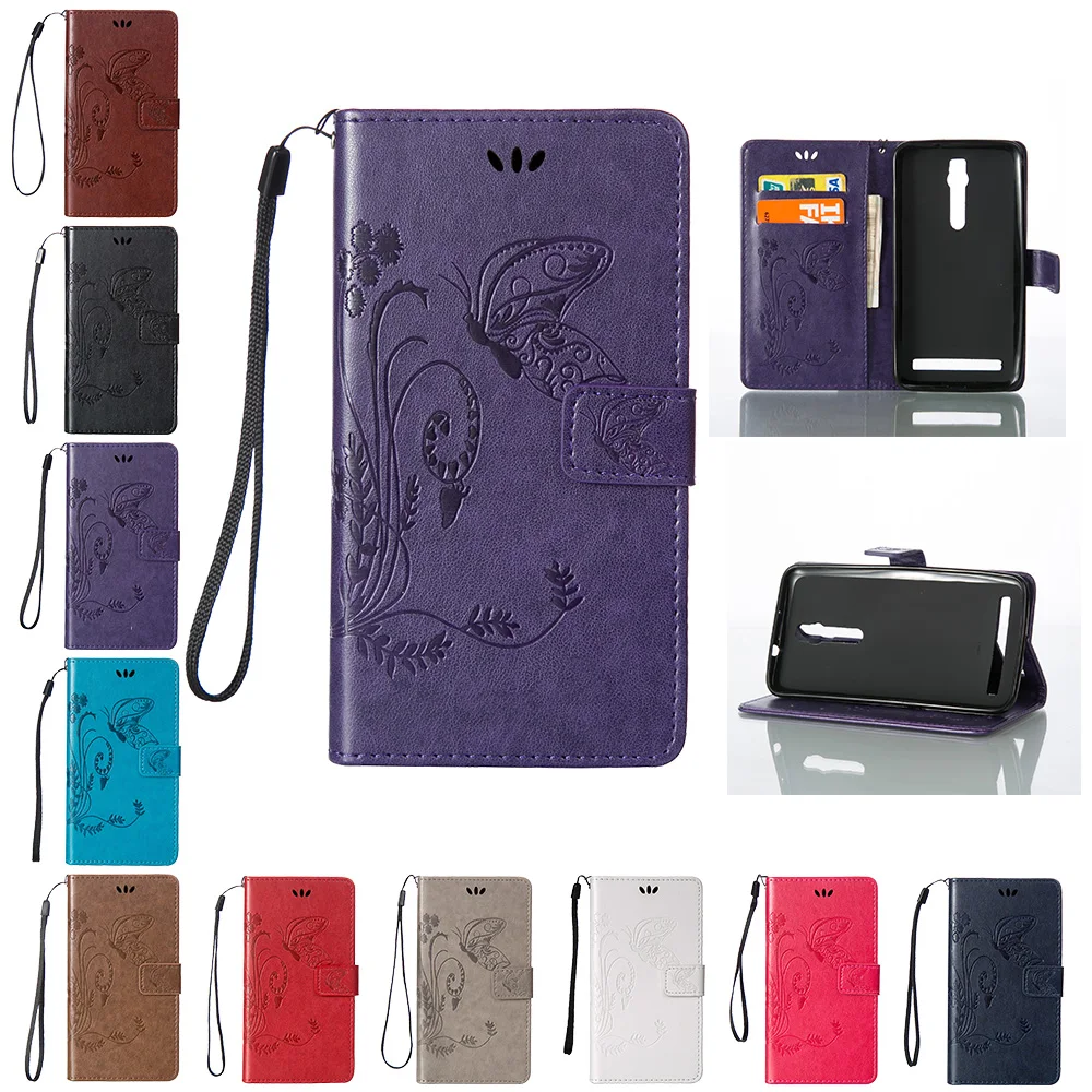 

Case for Asus Zenfone 2 ZE550ML ZE551ML ZE ZE550 ZE551 550 551 550ML 551ML ML 5.5 Flip Phone Leather Cover for ASUS Z00AD Z008D
