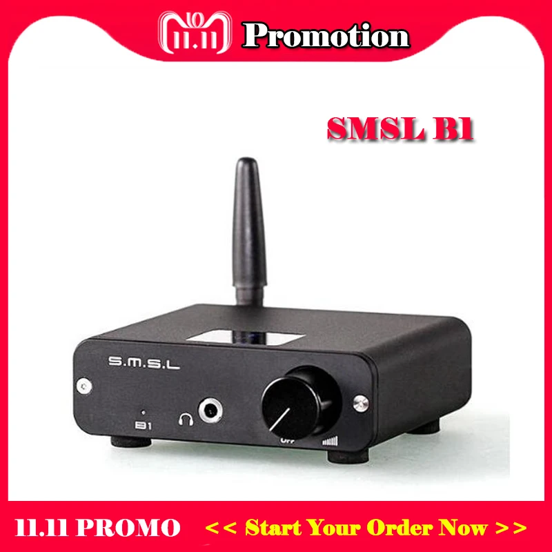 SMSL B1 Mini Amplifier Bluetooth DAC Amp Hifi Bluetooth Audio Amplifier Optical Caoxial input SMSL B1 Mini Amplifier Bluetooth DAC Amp Hifi Bluetooth Audio Amplifier Optical Caoxial input
