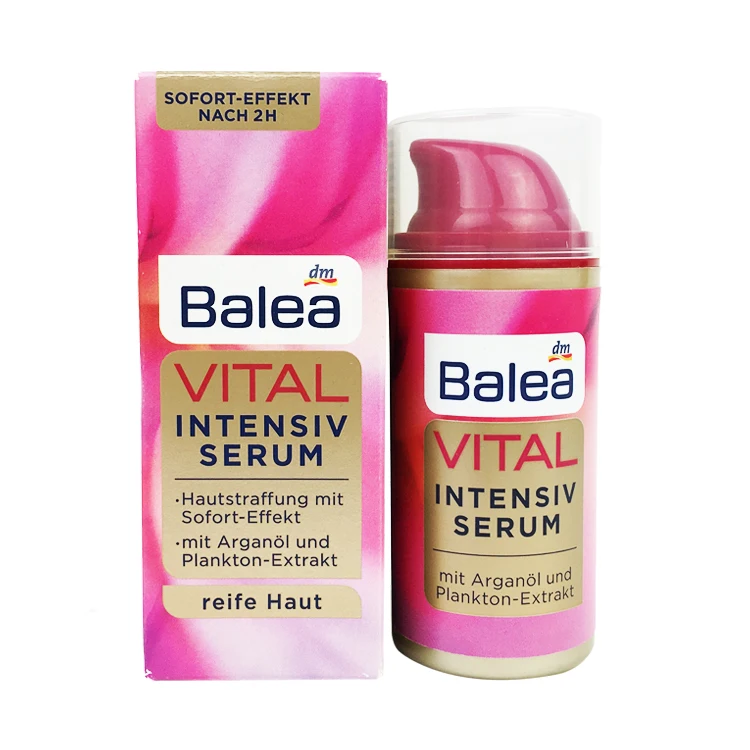 Balea Vital Baobab Интенсивная сыворотка для женщин для зрелых женщин 40+ лет подтягивает кожу против старения против морщин упругость кожи упругость