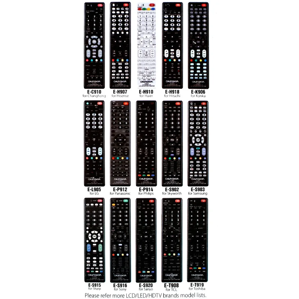 Telecomando Di Ricambio Per TV Hitachi CLE958, Sostitutivo Diretto, Nessuna Programmazione, Con Garanzia 1 Anno