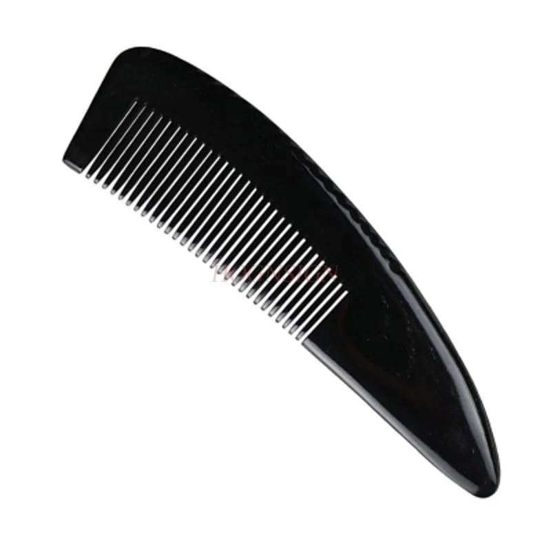 Pure Horn Comb Natural Authentic Large Anti Static Anti-hair Loss Massage Hair Wide Teeth Dense Long Curly For Female Gift Sale wide tooth comb thick wide tooth dense tooth dual use cooked rubber is not easy to break teeth hair long hair thick hair perm