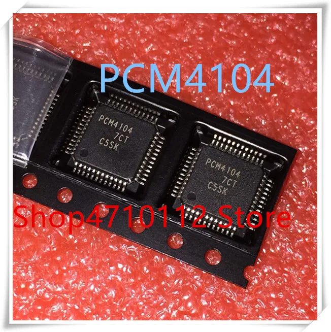 NEW 5PCS LOT PCM4104PFBR PCM4104PFBT PCM4104 TQFP 48 IC