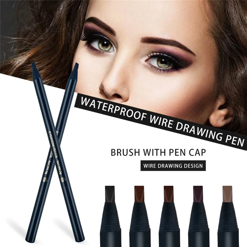 Eyebrow Enhancers Eyes Makeup Professional Eye Brow Dye Cream Pencil Long-lasting Waterproof Brown Tint Paint Henna Eyebrows