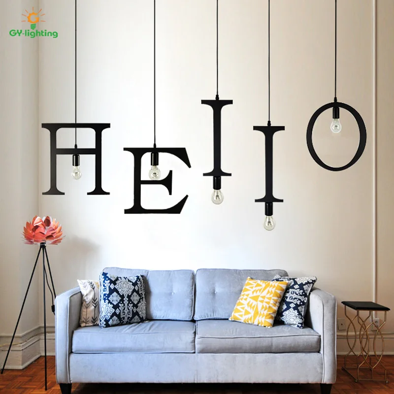 

Retro American Loft Industrial Restaurant Bar Cafe Studio Artistic Creative Lamparas De Techo Colgante Moderna pendant lights
