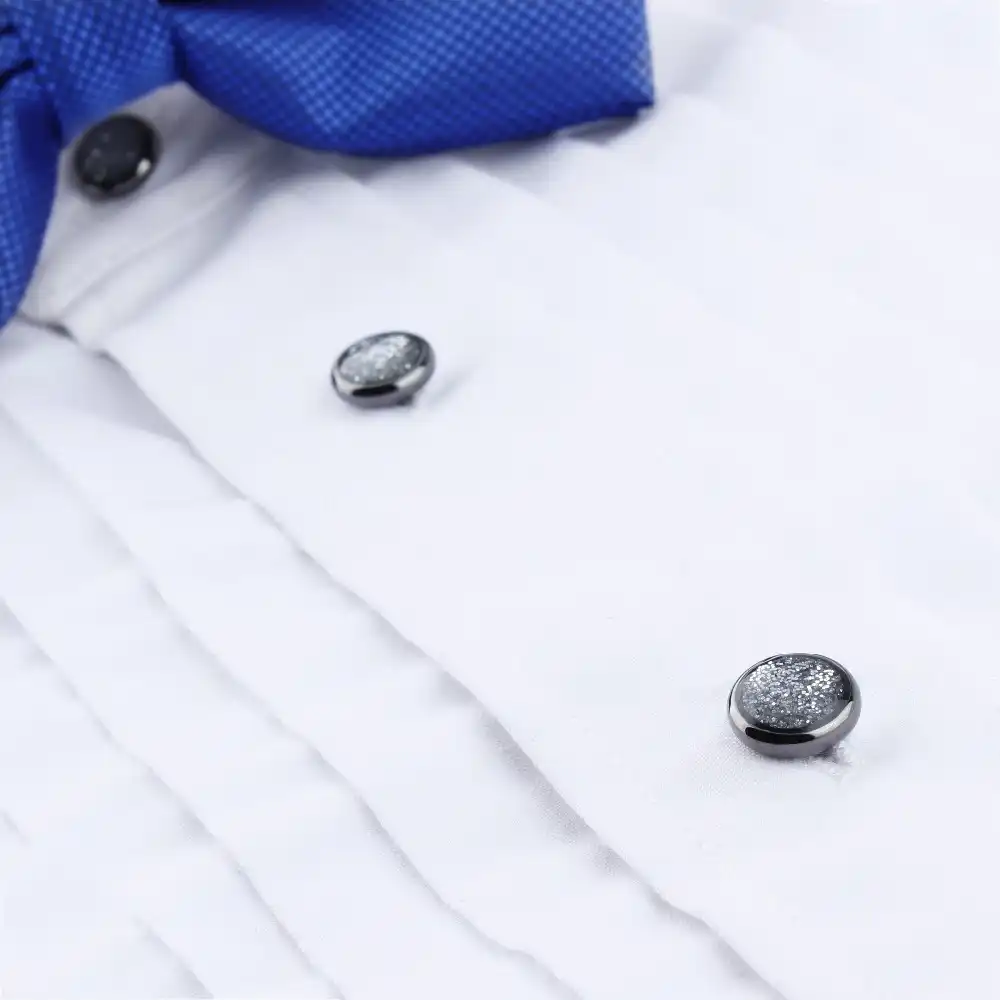 tuxedo stud set