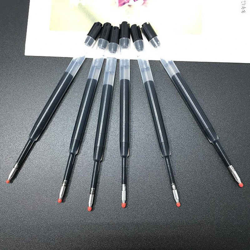 Wholesale 20pcs /pack 10 cm Long 424# Black Blue Ink gel pen Refill