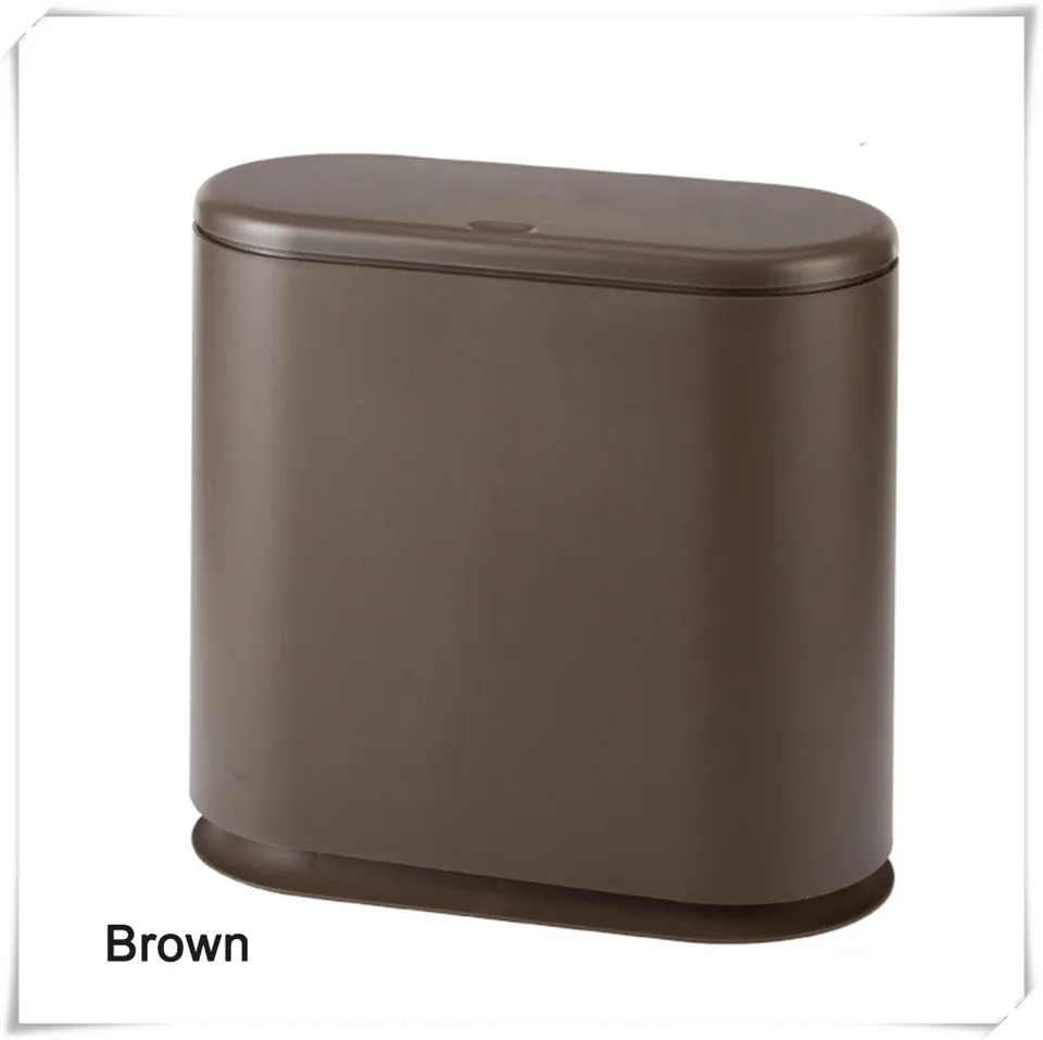 Waste Bins d brown