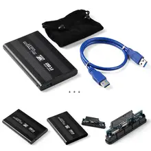USB3.0 к SATA Поддержка SATA черный 1,2 V/3,3 V последовательный кабель Мобильный жесткий корпус привода комплект