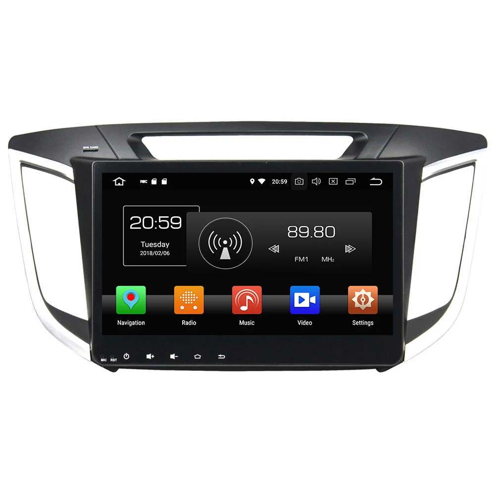2 din Android 8 0 Octa core 10 1 4GB RAM 32GB ROM Car font b