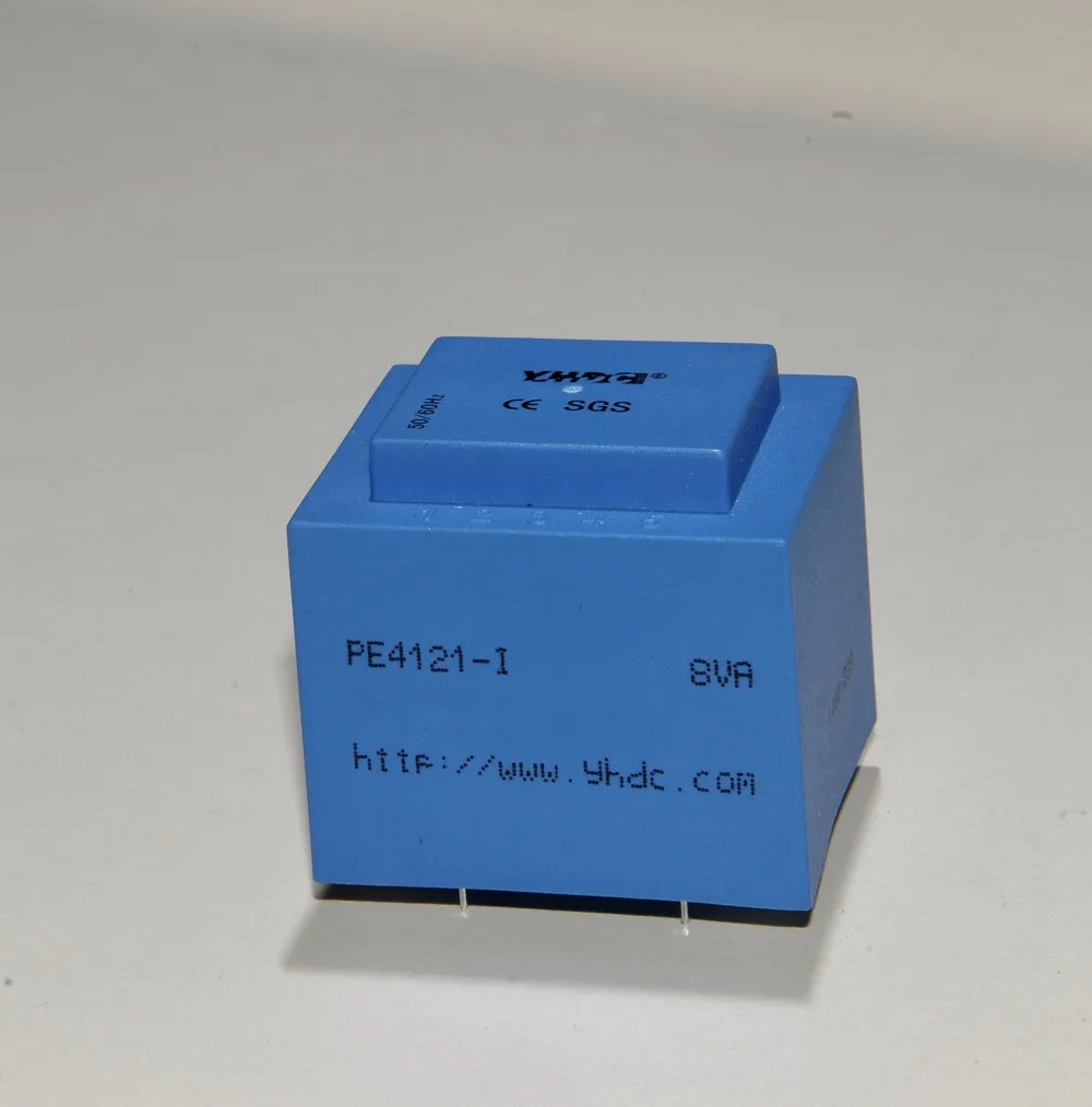 

YHDC PE4121-I Power 8VA Input 220V Output 12V Encapsulated transformer PCB Welding isolation transformer
