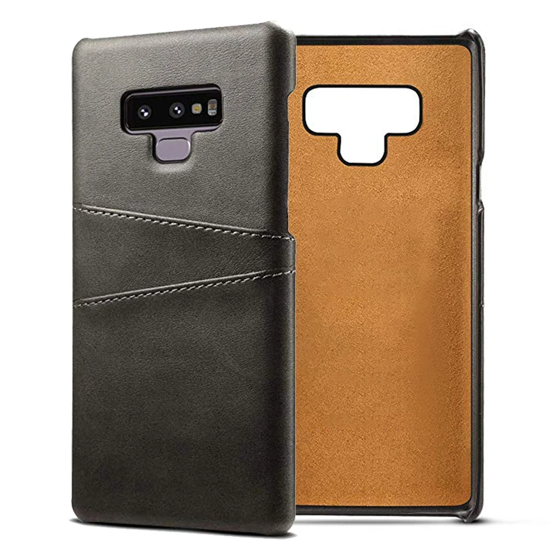 

Hard Case For Samsung Galaxy Note 9 Cover For Calf Pattern Solid Color Mature Plain Business Case For Samsung Galaxy A5 A8 2018