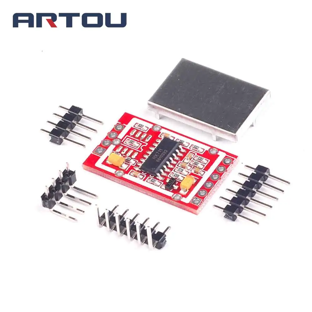 

HX711 Dual-channel 24-bit A/D Conversion Weighing Sensor Module with Metal Shied