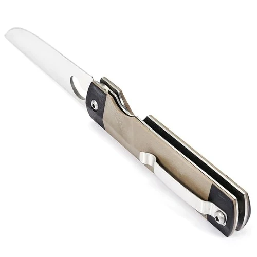  [Brother 1607] Pocket knife folding knives 440C steel G10 High quality folder Tactical survival too