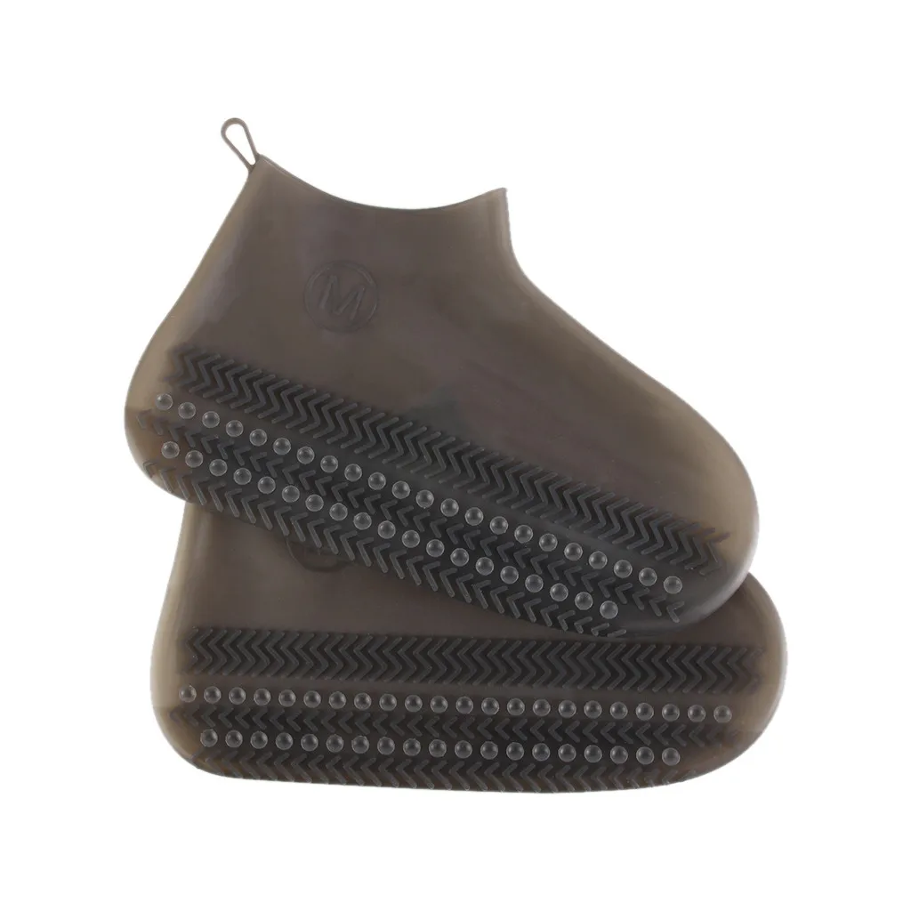 Многоразовые непромокаемые ботинки зимние бахилы водонепроницаемая обувь галоши