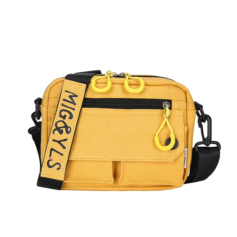 

Fashion Crossbody Canvas Bag Woman Handbags Spring Summer Canvas Shoulder Bag Student Messenger Corssbody Tote for Teens Sac