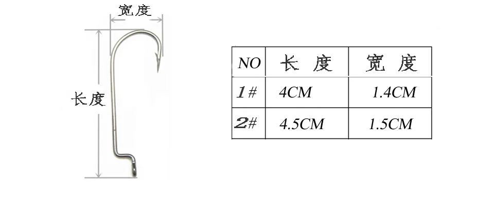 100 штук рыболовный крючок 1/0#2/0#3/0#4/0# углеродистая сталь рыболовные крючки с длинным хвостовиком рыболовные снасти