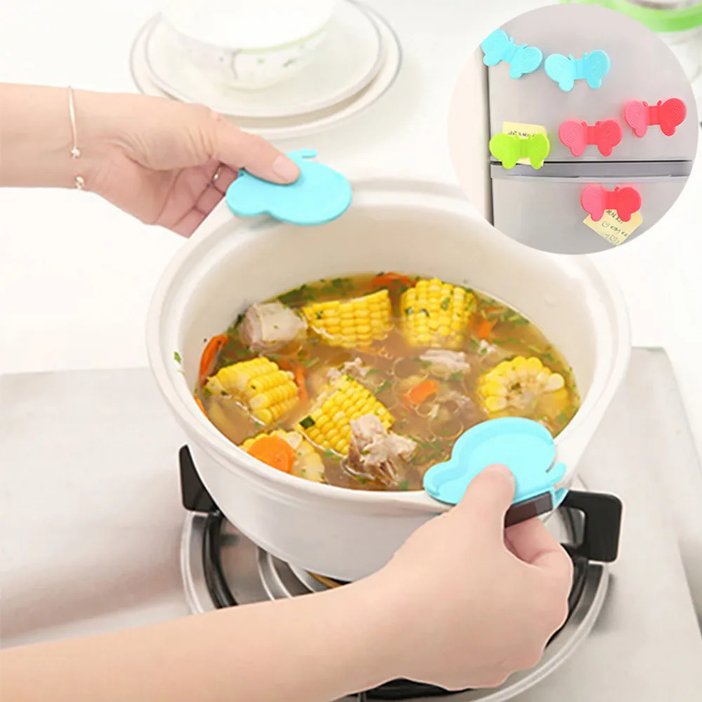 

Multi-insulated Cooking Silicone Dish Clip Taken Against Hot Kitchen Microwave Oven Buttery Pad Cooking Non-Slip Silicone Pab