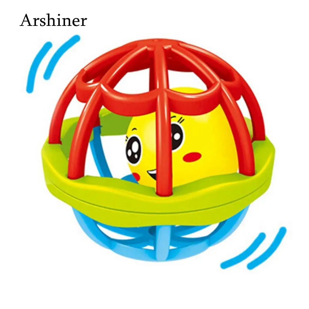 Забавные детская игрушка для новорожденных мяч для детей игрушка погремушки развивают Детские интеллект игрушки для ванной руки GraspingBall