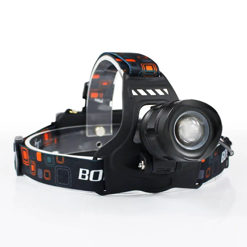 US $11.99 BORUiT Zoomable L2 LED Headlamp Flashlight Portable Rechargeable Headlight Waterproof Camping Hunting Head Torch Light 18650