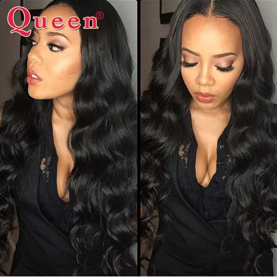 Brazilian Virgin Hair Body Wave 3 Bundles Queen Hair Products Unprocessed Human Hair Weaves Brazilian Body Wave Virgin Hair