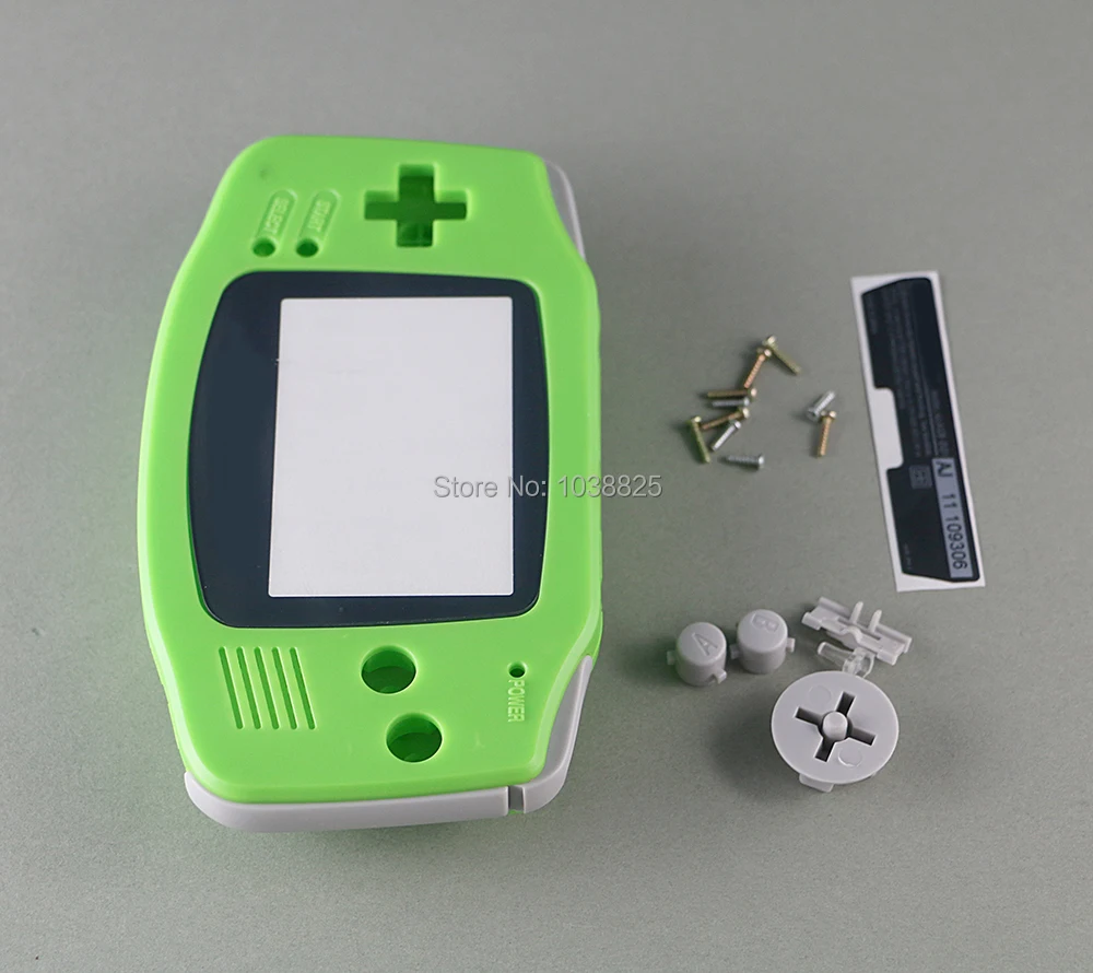 10 компл./лот для Nintendo GBA корпус чехол Gameboy Advance Shell Полный Корпус gba