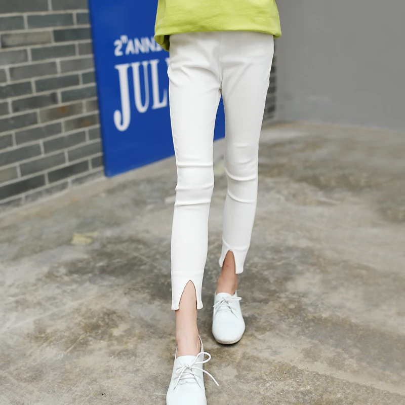 

2017 Children Clothing Pants For Girls Trousers  Pants 8 9 10 11 13 14 Years Teenage Kids Clothes School Uniforms Pantalon Fille