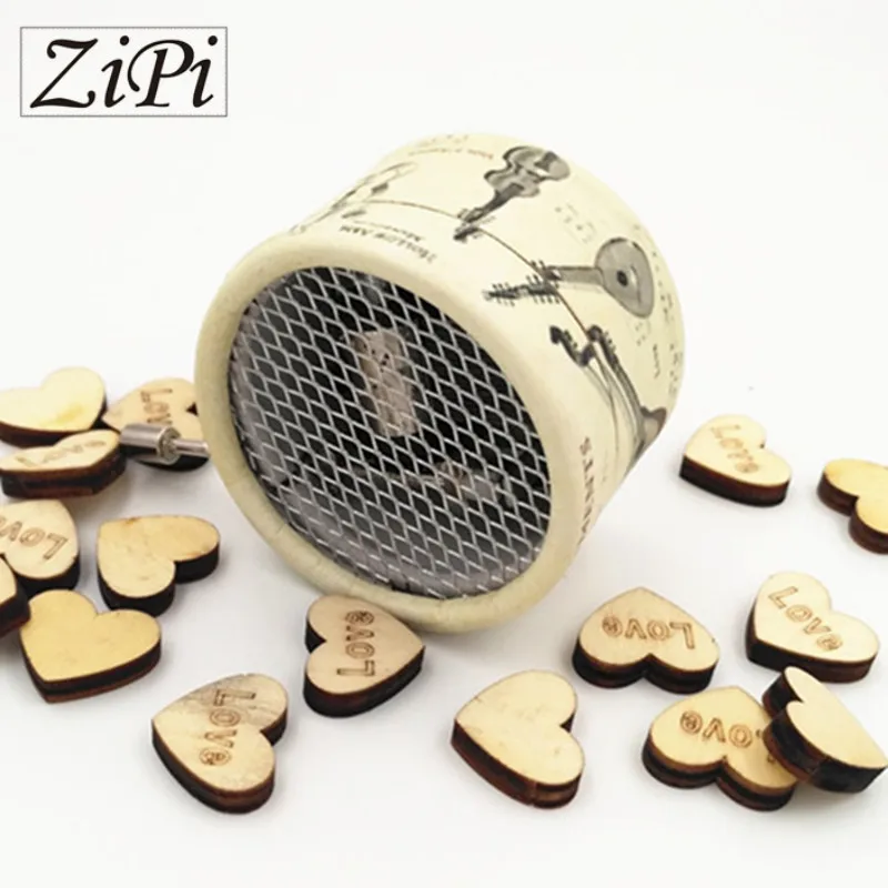 Zipi музыкальная шкатулка Инструменты Бумага рукоятка 18 мелодий DIY романтическая