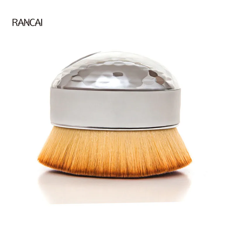 

RANCAI 1Pcs Egg Makeup Brush Big Foundation Powder Blush Face Contour Brushes Cosmetics Make Up Beauty Tools Soft Hair New