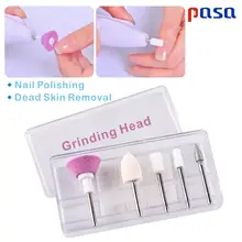 5 шт хвостовик 2,34 мм шлифовальная насадка для ногтей сверло художественный инструмент Электрический Маникюрный аппарат аксессуары резак Лак керамическая пилка для ногтей