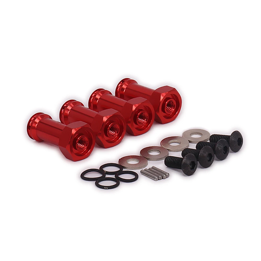 4PCS 24mm Alloy Wheel Extension Adapter For Rc font b Hobby b font Car 1 16